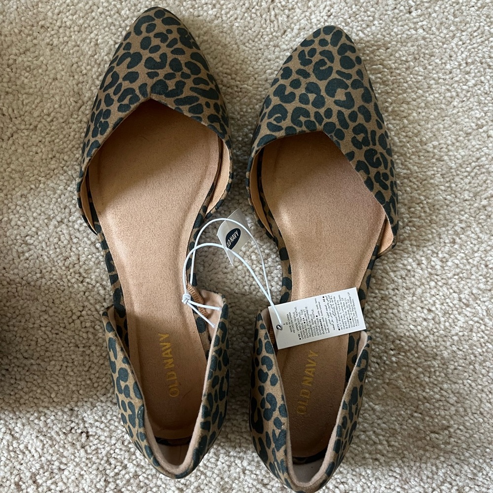 Old Navy cheetah flats
